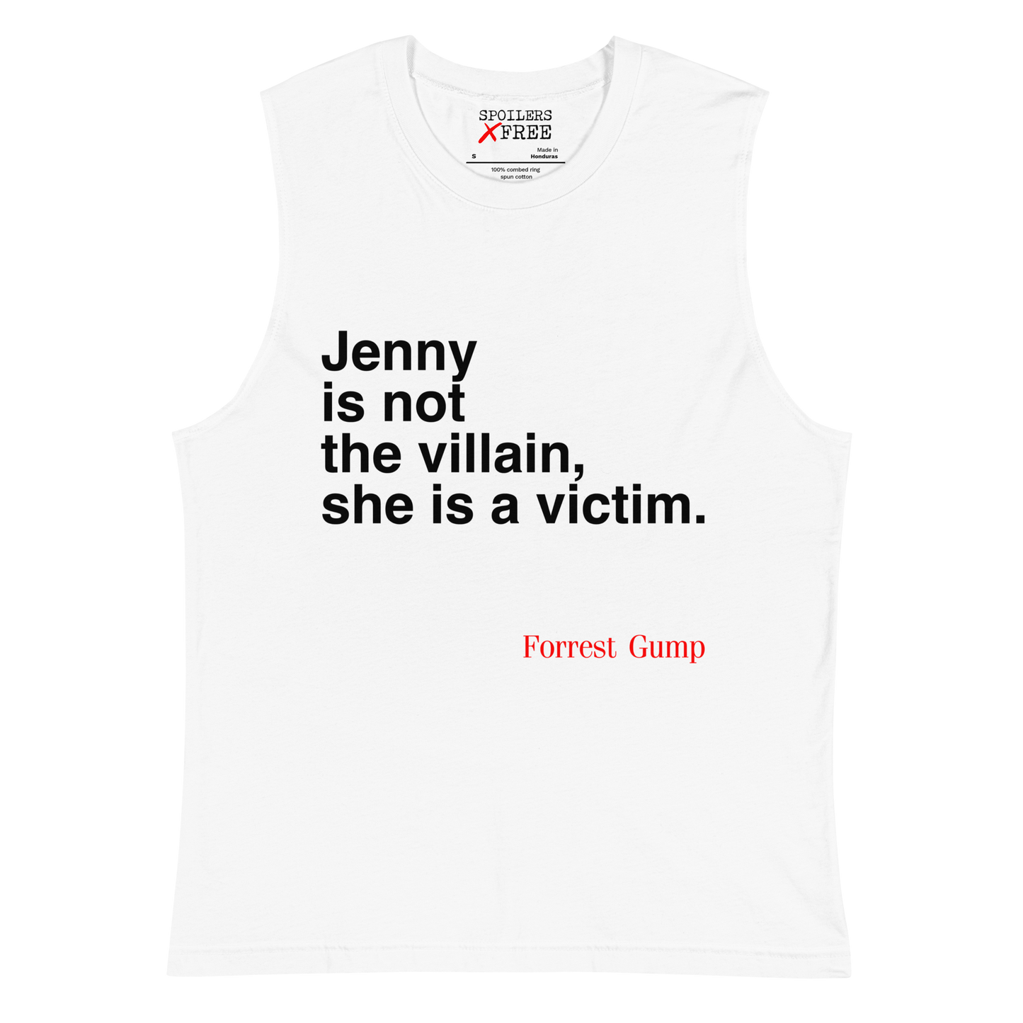 Forrest Gump Spoiler Light Muscle Shirt