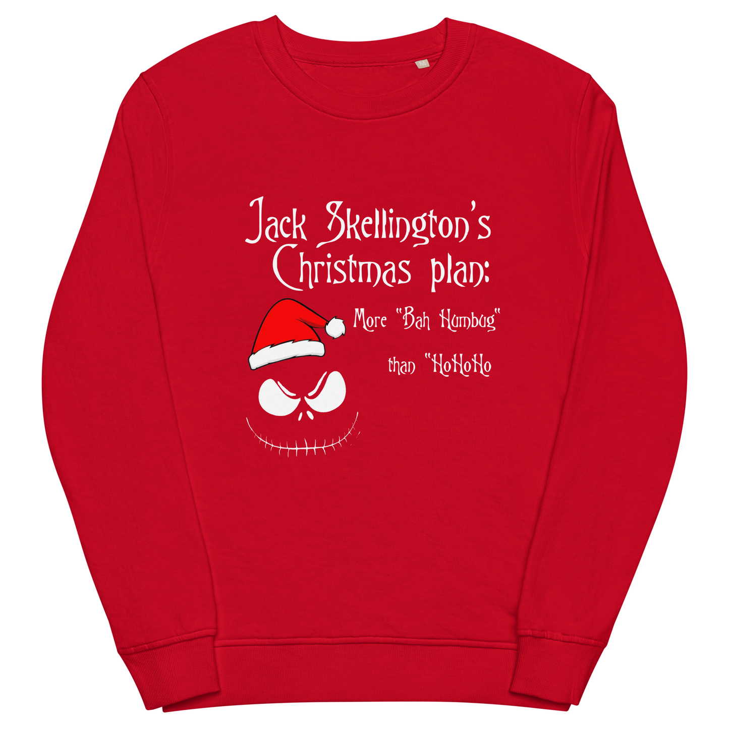 The Nightmare Before Christmas Unisex organic sweatshirt