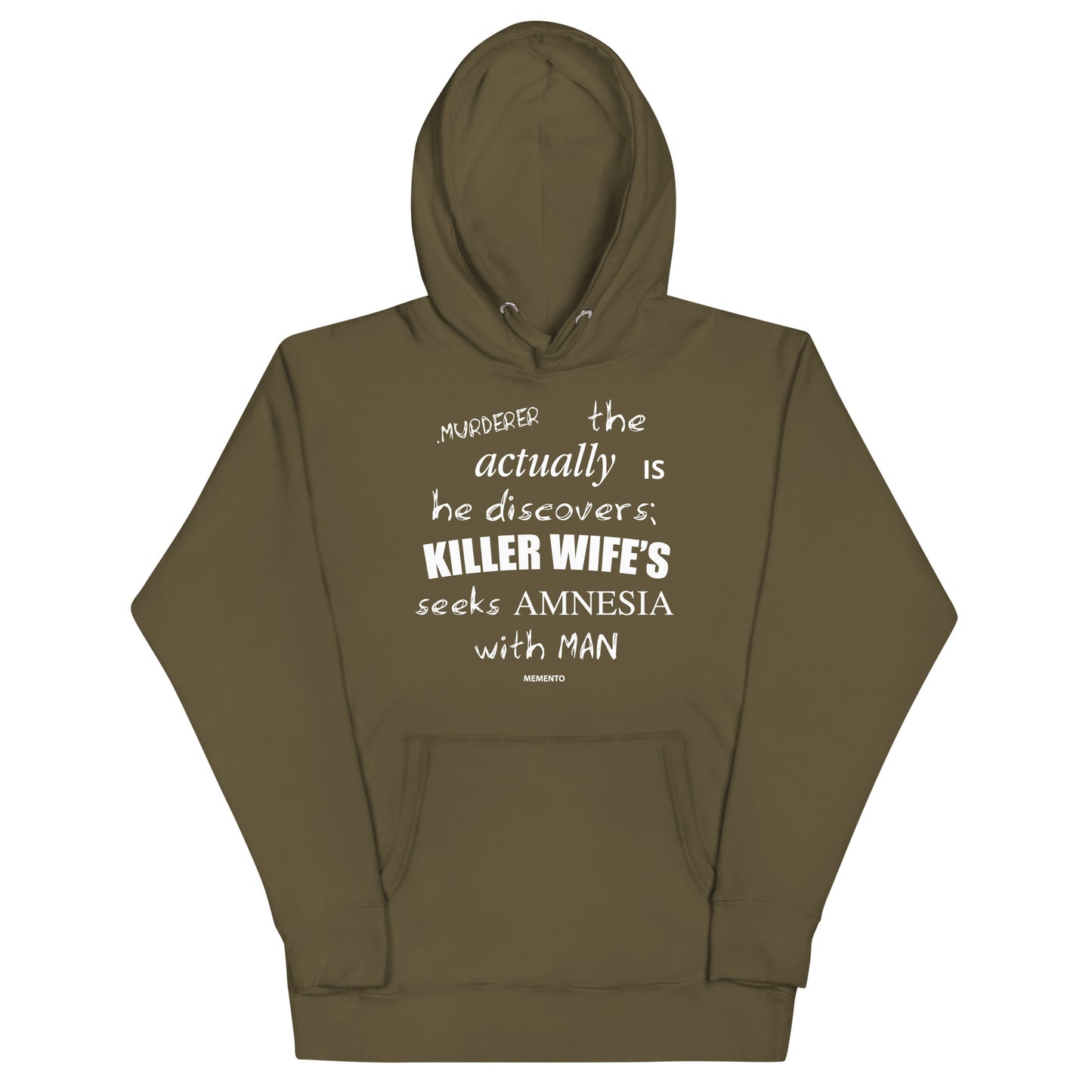 Memento Spoiler Unisex Dark Hoodie