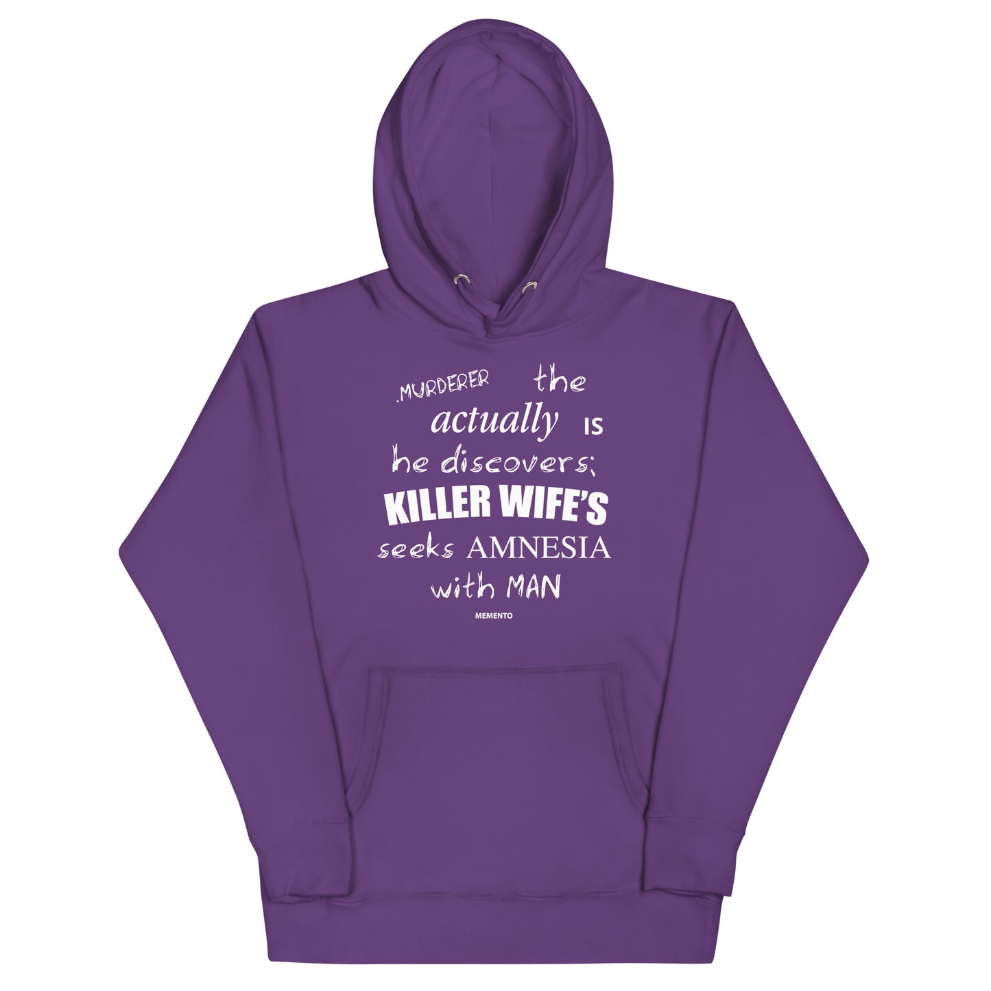 Memento Spoiler Unisex Dark Hoodie