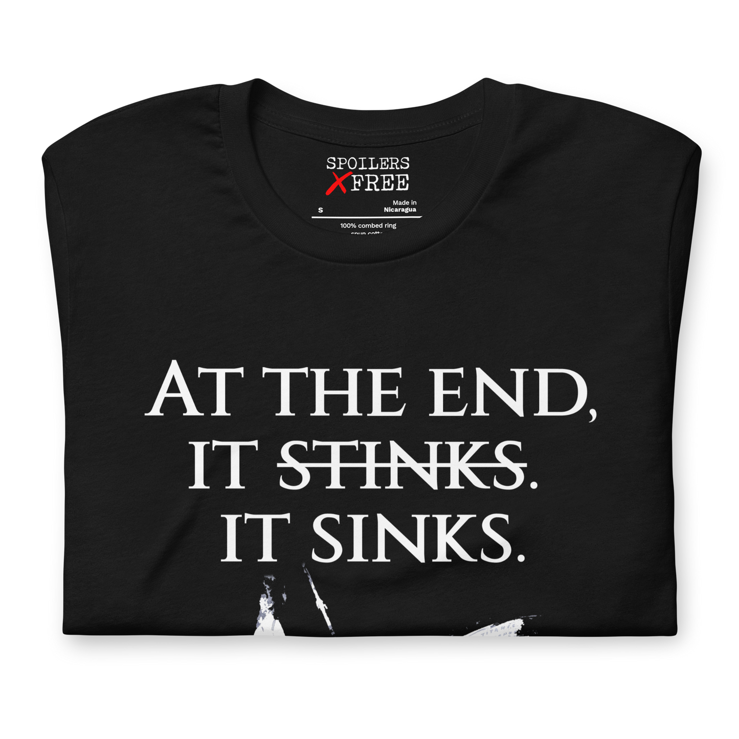 Titanic "Spoiler" Unisex t-shirt