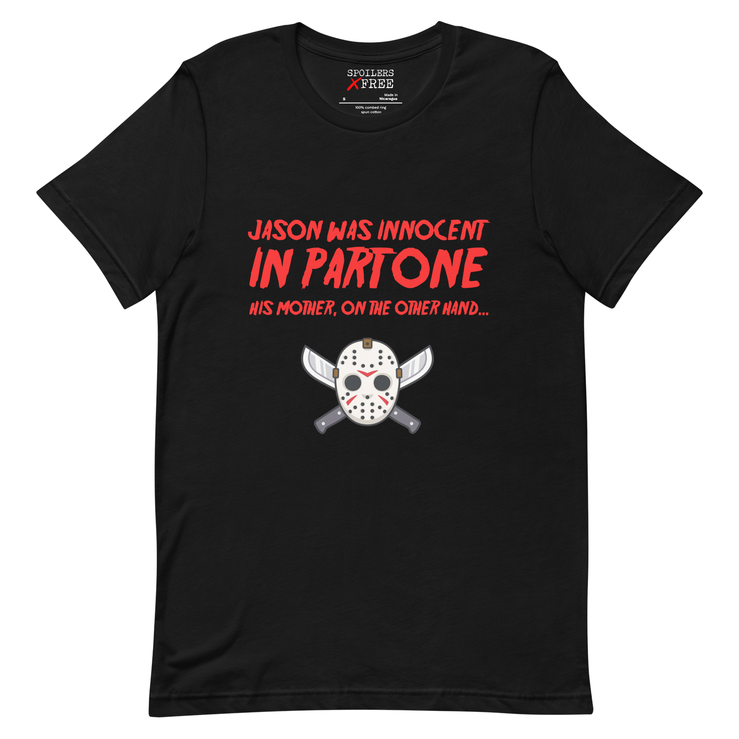 Friday The 13 Spoiler Unisex t-shirt