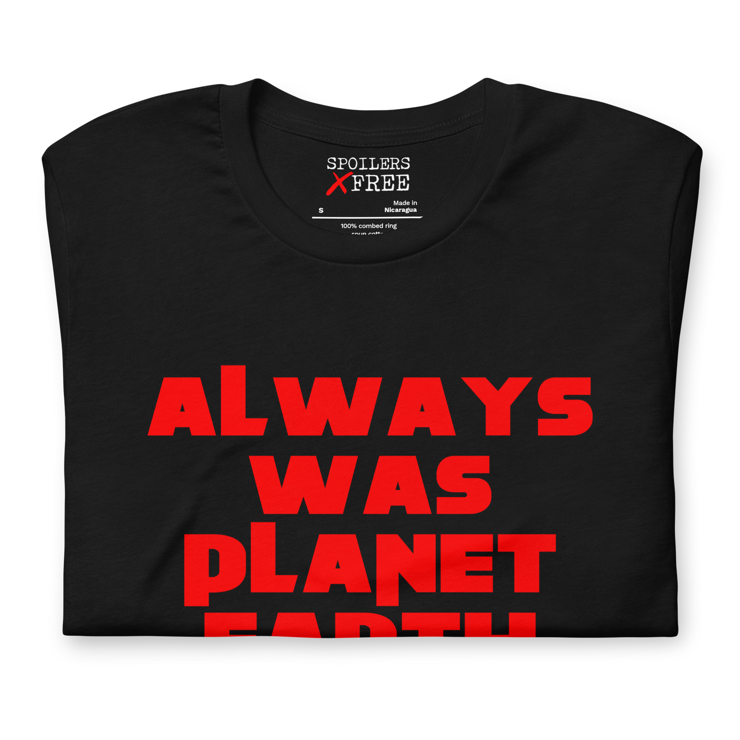 Planet of the Apes Spoiler Unisex t-shirt