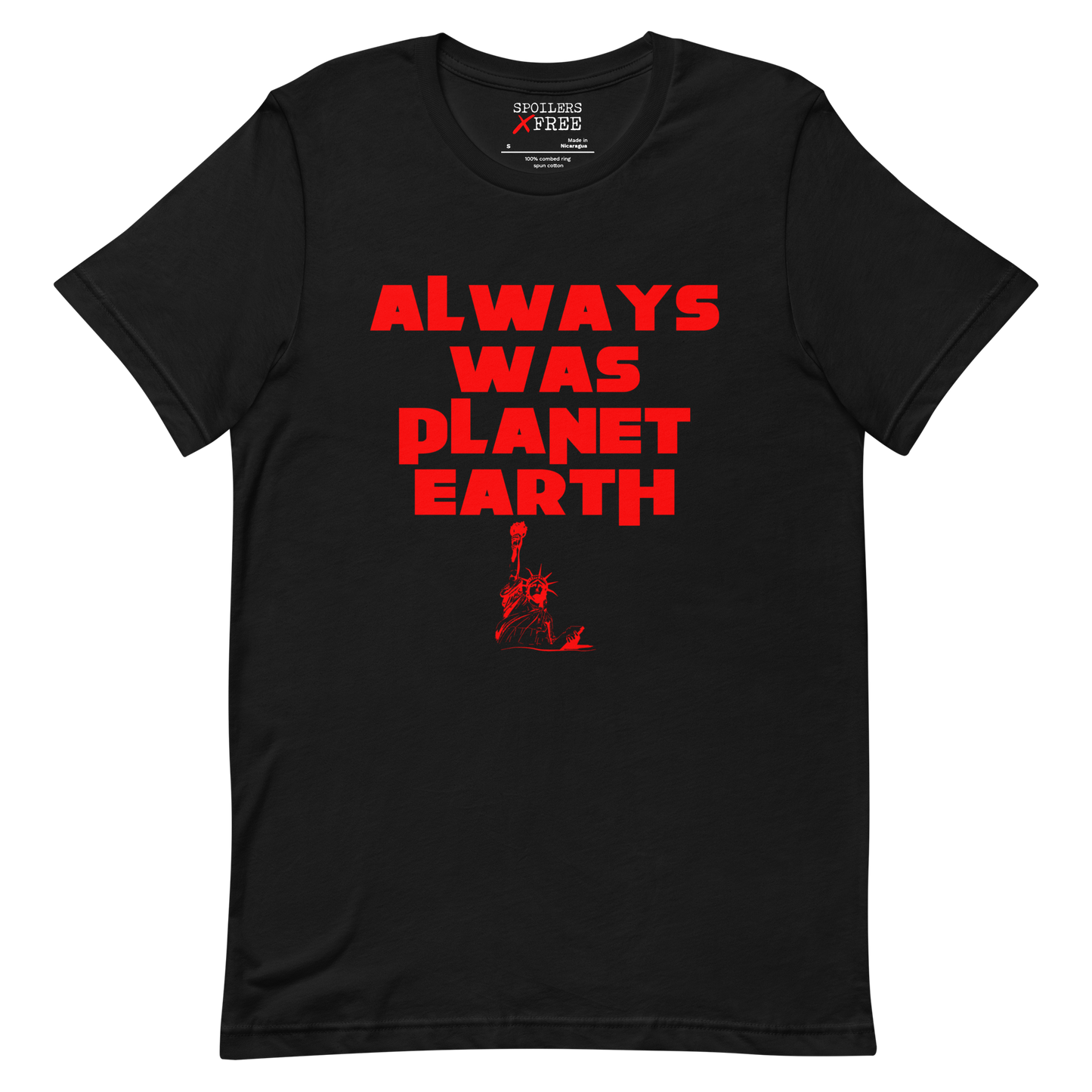 Planet of the Apes Spoiler Unisex t-shirt