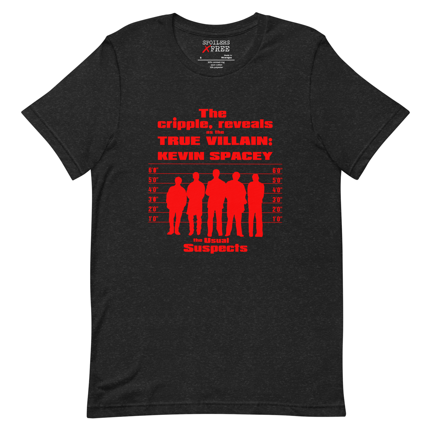 The Usual Suspects Spoiler Unisex t-shirt