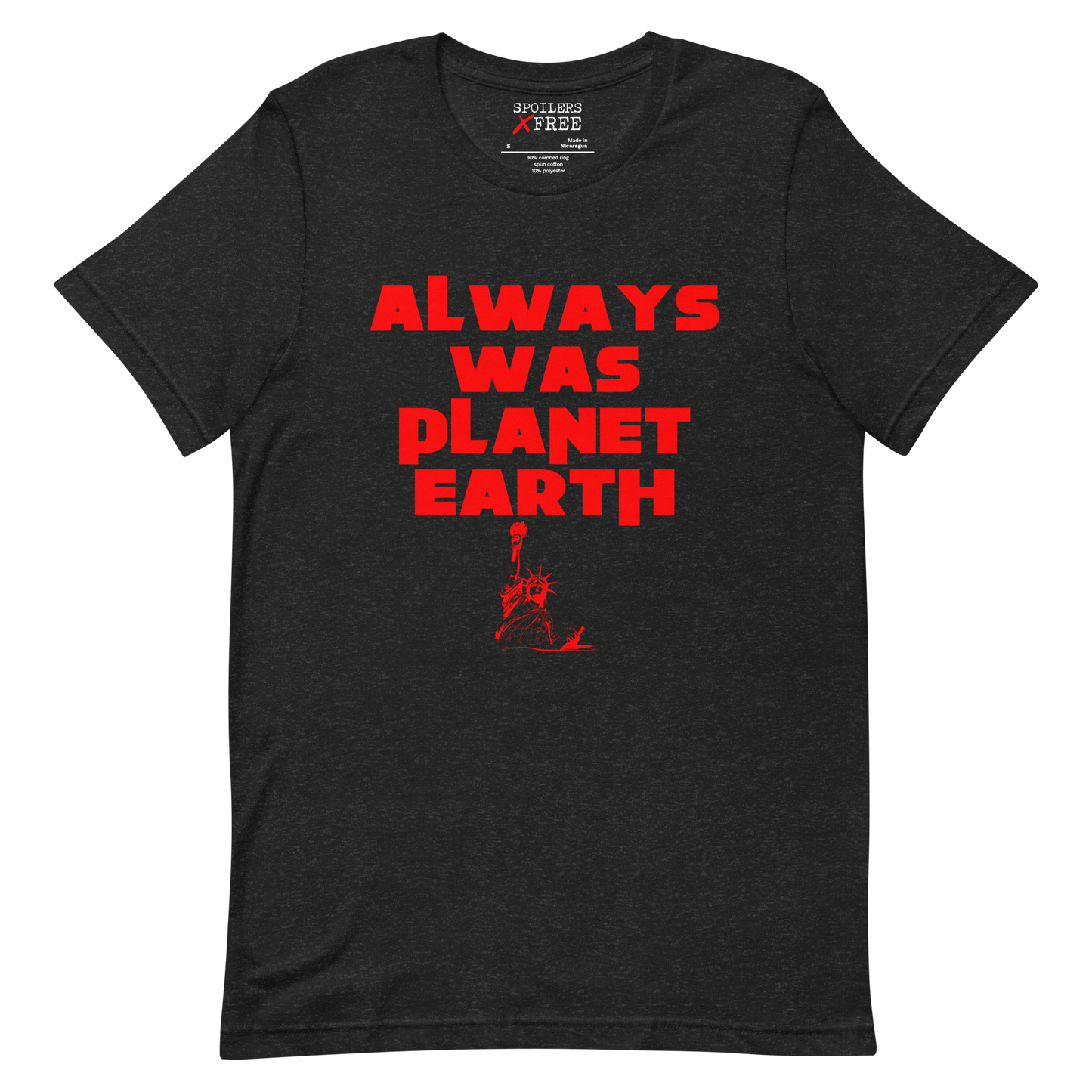 Planet of the Apes Spoiler Unisex t-shirt