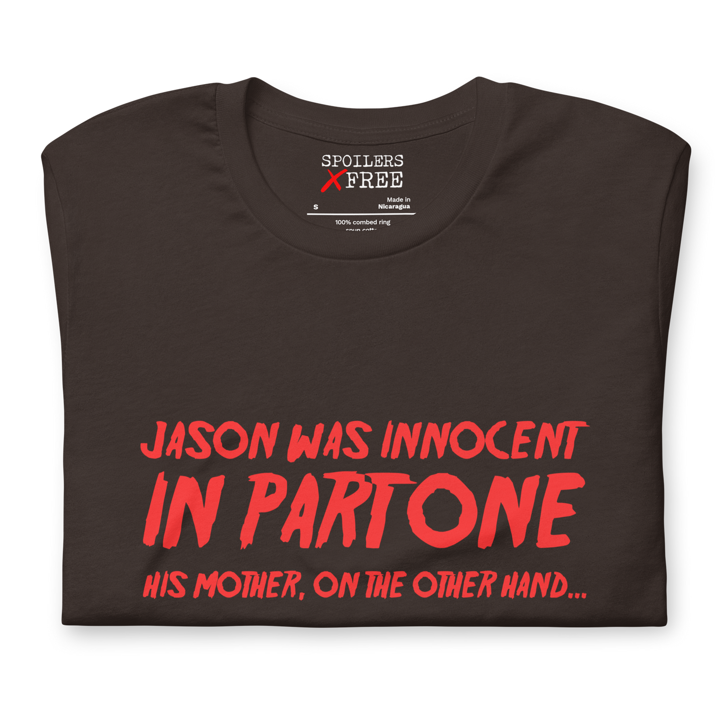 Friday The 13 Spoiler Unisex t-shirt