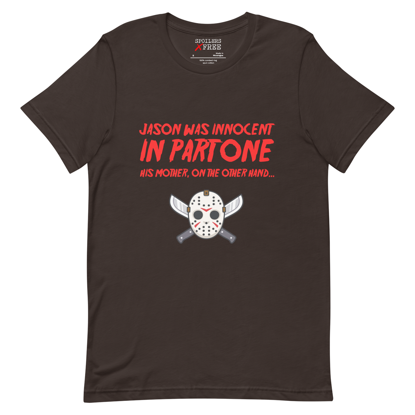 Friday The 13 Spoiler Unisex t-shirt