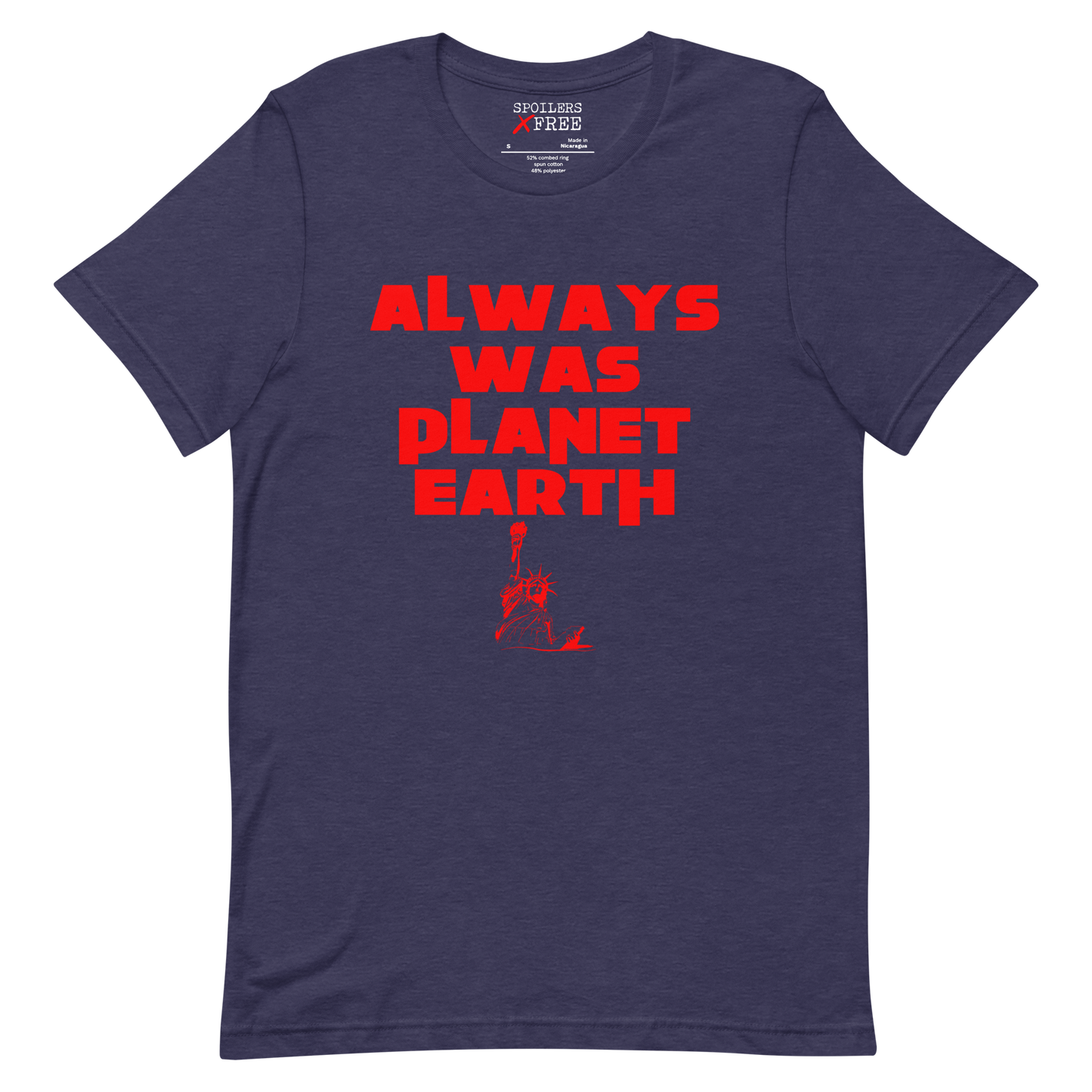 Planet of the Apes Spoiler Unisex t-shirt