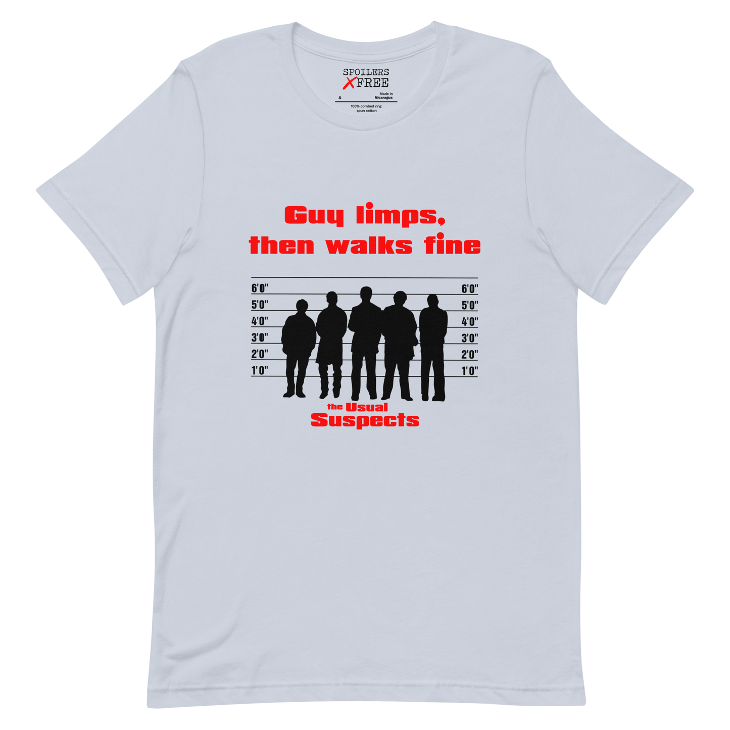 The Usual Suspects Spoiler Unisex t-shirt