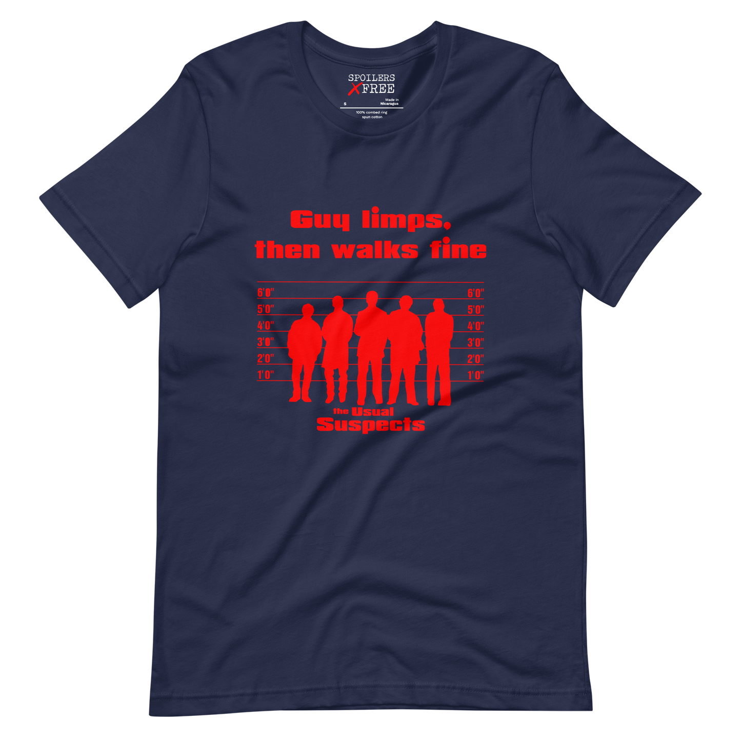 The Usual Suspects Spoiler Unisex t-shirt