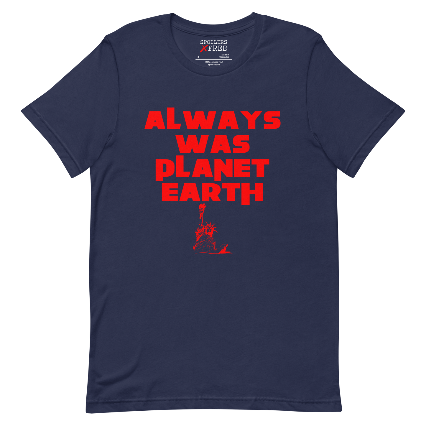 Planet of the Apes Spoiler Unisex t-shirt