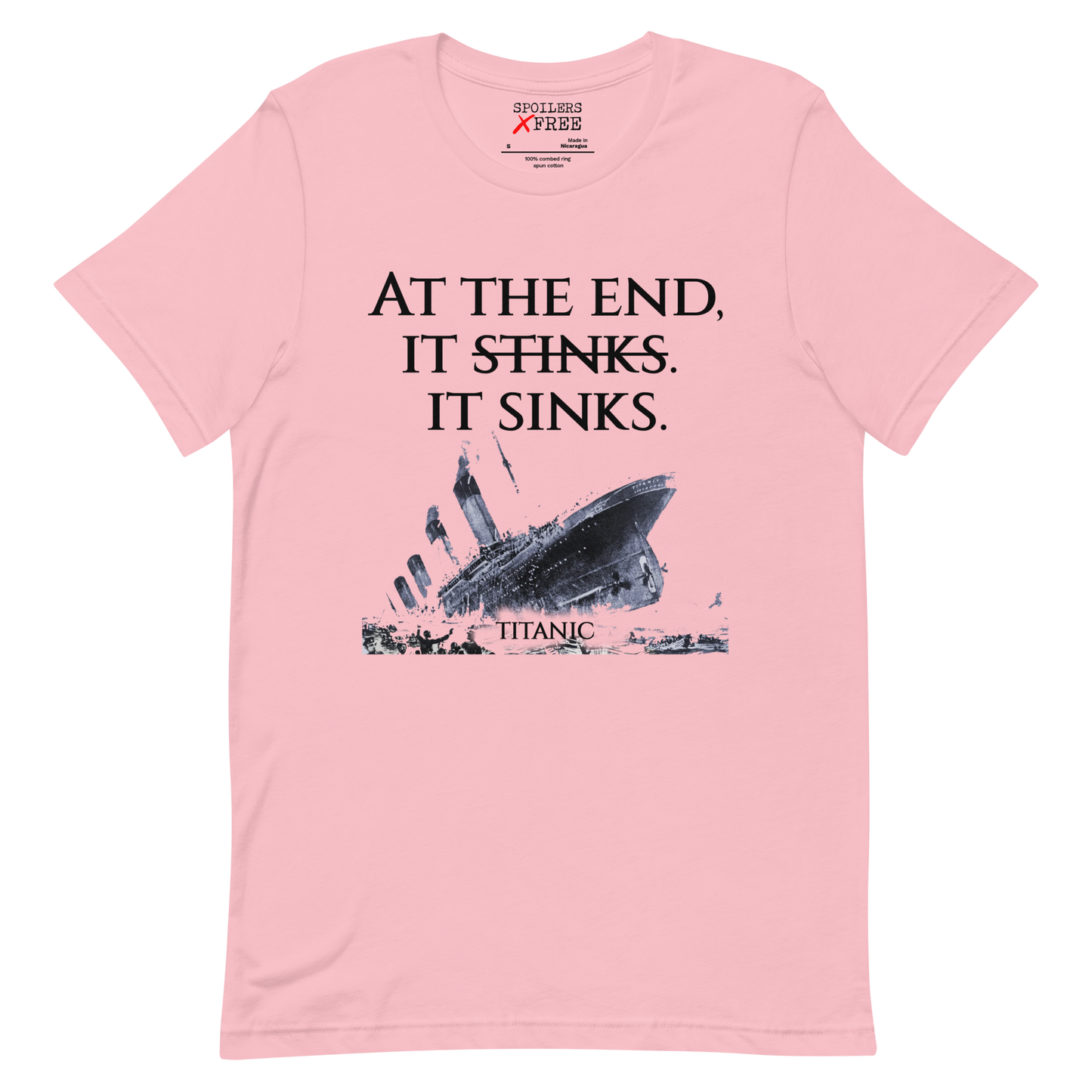 Titanic "Spoiler" Unisex t-shirt